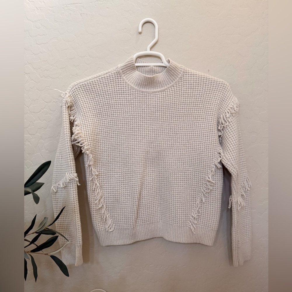 Michael Kors Cream Knit with Gold Accent